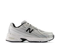 New Balance Unisex 740 in Weiß/Grau/Schwarz, Synthetik, Größe 40