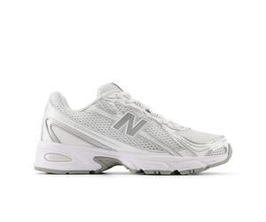 New Balance Unisex 740 in Weiß/Grau, Wildleder/Mesh, Größe 49