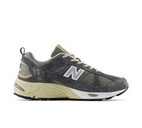 New Balance Herren 878 in Grau/Beige/Schwarz, Wildleder/Mesh, Größe 47.5