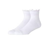 New Balance Unisex Active Ruffle Quarter in Weiß, Baumwolle, Größe XL