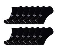 New Balance Unisex Erwachsene Herren und Damen Performance gepolsterte No Show Socken - 6 & 12 Paar - Feuchtigkeitsableitend, Medium