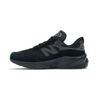 New Balance Unisex-Erwachsene Made in USA 990 V6 Sneaker, Schwarz/Schwarz, 11.5 Wide Women/10 Men