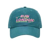 New Balance Unisex London Marathon Cotton 6 Panel in Grün, Nylon, Größe OSZ