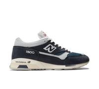 New Balance Unisex Made in UK 1500 in Blau/Grau/Weiß, Wildleder/Mesh, Größe 37