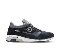 New Balance Unisex Made in UK 1500 in Blau/Grau/Weiß, Wildleder/Mesh, Größe 37