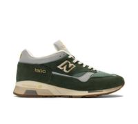 New Balance Unisex Made in UK 1500 Vintage Sports in Grün/Grau, Wildleder/Mesh, Größe 44