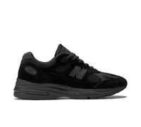 New Balance Unisex Made in UK 991v2 in Schwarz, Wildleder/Mesh, Größe 45.5