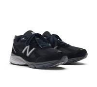 New Balance Unisex Made in USA 990v4 Core in Schwarz/Grau/Weiß, Leder, Größe 38
