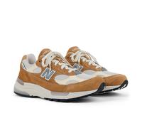 New Balance Unisex Made in USA 992 in Braun/Beige, Wildleder/Mesh, Größe 43