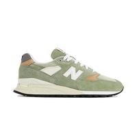 New Balance Unisex Made in USA 998 in Grün/Beige, Leder, Größe 42