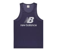 New Balance Unisex Made in USA Logo Tank in Violett, Poly-Strick, Größe M