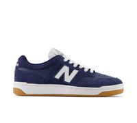 New Balance Unisex NB Numeric 480 in Blau/Weiß, Wildleder/Mesh, Größe 41.5