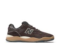 New Balance Unisex NB Numeric Tiago Lemos 1010 in Braun/Schwarz, Wildleder/Mesh, Größe 40.5