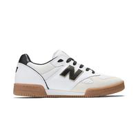 New Balance Unisex NB Numeric Tom Knox 600 in Weiß/Schwarz, Wildleder/Mesh, Größe 44