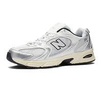 New Balance Unisex Oxford-Gewebe, Weiß/Grau, 43 EU