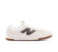 New Balance Unisex RC42 in Weiß/Braun/Beige, Wildleder/Mesh, Größe 39.5