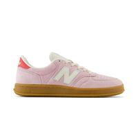New Balance Unisex T500 in Rosa/Rot/Beige, Leder, Größe 44