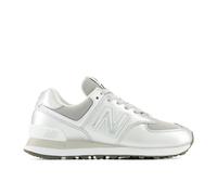 New Balance W574 428 Damen Silver Metallic White - Silber / 41