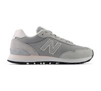 Sneaker NEW BALANCE "515", Damen, Gr. 36,5, rain cloud, pink salt, silber metallic, Leder, Textil, Schuhe Sneaker, für Erwachsene, mit Gummilaufsohle (45943742-36,5) rain cloud, pink salt, silber meta