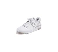 New Balance Women's 550 Sneakers, Weiß/Grau, 40.5 EU
