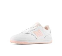 New Balance Women's BBW80 V1 Sneaker, Weiß/Pink, 43 EU