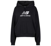 New Balance Sport Essentials French Terry Logo Damen Hoodie schwarz - L