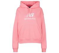 New Balance - Women's Sport Essentials French Terry Logo - Hoodie, Gr. XS, rosa (DoubleBubble)