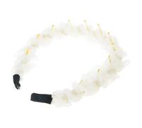 New Ballet Folding Glass Bead Ice HeadbSamed Women Hair Decors for Daily Wear
