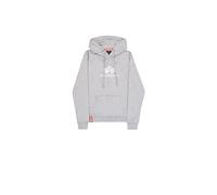 Alpha Industries New Basic Hoodie für Damen Grey Heather