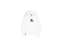 Alpha Industries New Basic Hoodie in Gr. XS in Weiß