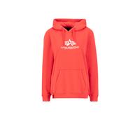 Alpha Industries Damen Hoodie New Basic Wmn radiant red XS