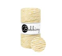 New Bobbiny Makramee-Kordel Schnur 3mm 100m (Banana Shake)