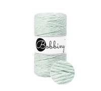 New Bobbiny Makramee-Kordel Schnur 3mm 100m (Mint Shake)