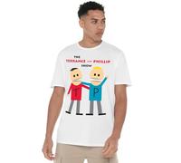 new boundary designs, inc. South Park Terrance and Phillip Unisex T-Shirt, weiß, L