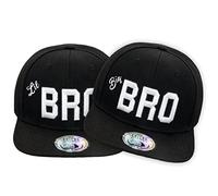 New Boy Girl NY New York süße Unisex Schwester Bruder Kindercap Hai Tiger Adler Prince Kinder Cap Snapback und Mütze 48-58cm Kopfumfang (One Size, Lil-Bro-Big-Bro-2x)