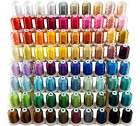 New brothread 80 Spulen Polyester Maschinen Stickgarn 1000M Jeder Spule - Farben Ähnlich wie bei Janome und RA Farben