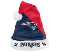Forever Collectibles Foco NFL New England Patriots 2020 Basic Santa Claus Hat Mütze Weihnachtsmannmütze Nikolaus Weihnachten
