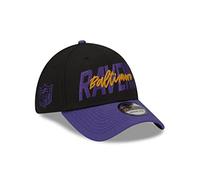 New Era 39Thirty Cap - NFL 2022 Draft Baltimore Ravens, Ravens von Baltimore schwarz, Large