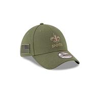 New Era NFL New Orleans Saints On Field 2018 Salute To Service 39Thirty Cap Grün L-XL - Grün / S-M