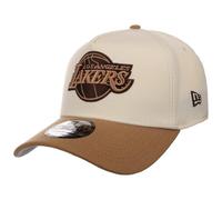 New Era 39Thirty Sandy Bay Lakers Cap Basecap Baseballcap Curved Brim NBA LA Los Angeles Damen/Herren - Hinten geschlossen, mit Schirm Frühling-Sommer Herbst-Winter Frühjahr Sommer Herbst Winter -