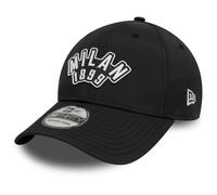 New Era 39Thirty Stretch Cap Rubber AC Mailand schwarz - S/M