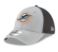 New Era 39Thirty Stretch Mesh Cap - Miami Dolphins - L/XL