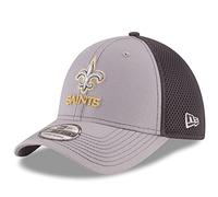 New Era 39Thirty Stretch Mesh Cap - New Orleans Saints - S/M