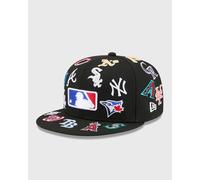 MLB Logo All Over Limited Edition New Era 59FIFTY Cap Schwarz - 7 3/8