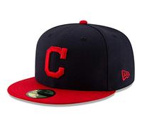 New Era 59Fifty Cap - Authentic Cleveland Indians - 7 3/4