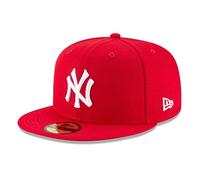 New Era Fitted-Cap 59FIFTY MLB New York Yankees Rot Größe 7 1/2