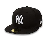 New Era 59Fifty New York Yankees Cap in black-white, Größe 7 1/4