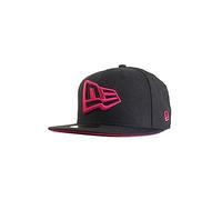 New Era 59Fifty Cap NE Flag Schwarz Pink, Size:7 7/8