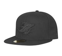 New Era 59Fifty Cap - NFL Black Miami Dolphins - 7 3/8