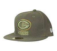 New Era 59Fifty Cap - Salute to Service Green Bay Packers Oliv